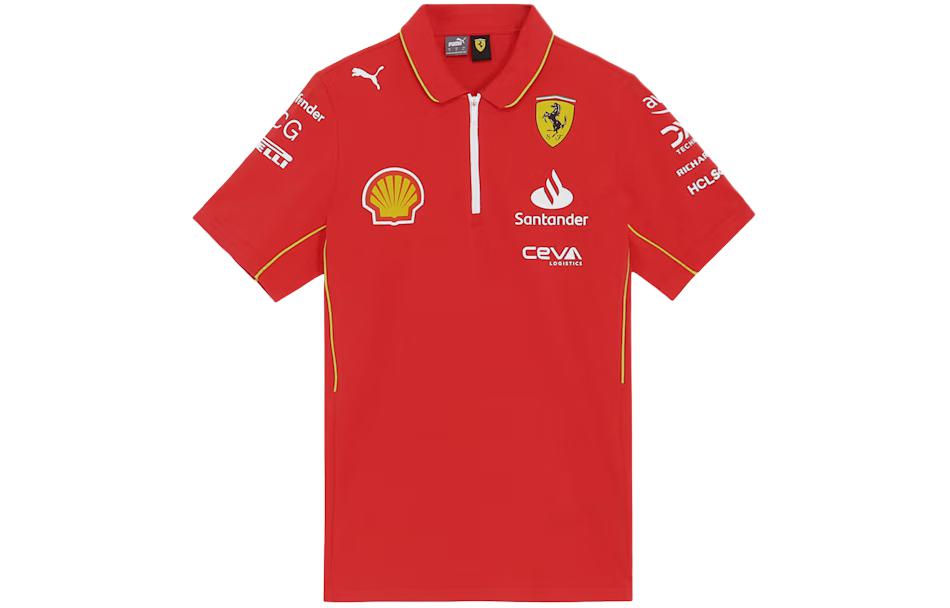 Puma x Scuderia Ferrari Team polo shirt 763602-01 L