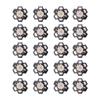 20pcs LED Chips Aluminum LED Lamp Beads Yellow Light Chips with Aluminum Substrate for DIY Lighting Fixtures