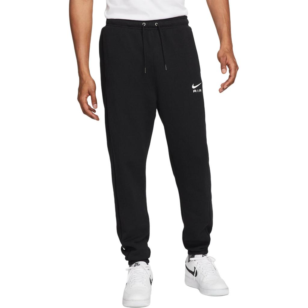 Nike Sportswear Air French Terry Soft Comfortable Knitted Sweatpants Men Bottoms Black DQ4203-010