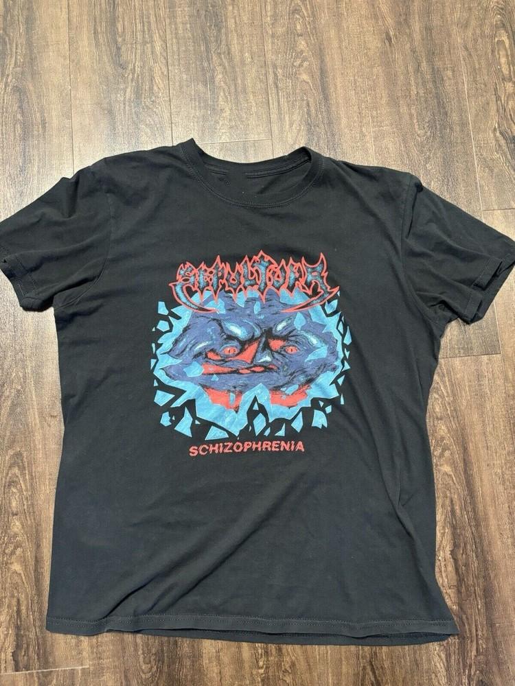 sepultura schizophrenia T-shirt Tee Unisex Men Full Size S to 5XL Unisex T-Shirt L