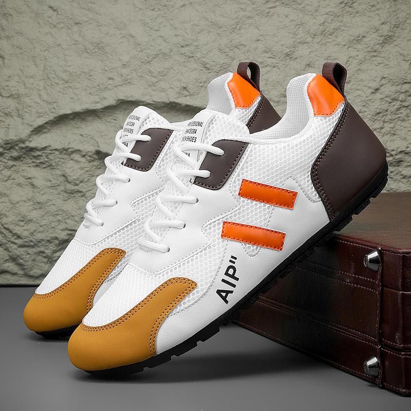 Mens Shoes New Casual Flats Man's Spring Driving Flats Breathable Sport Fashion Sneakers Lightweight Loafers for Male