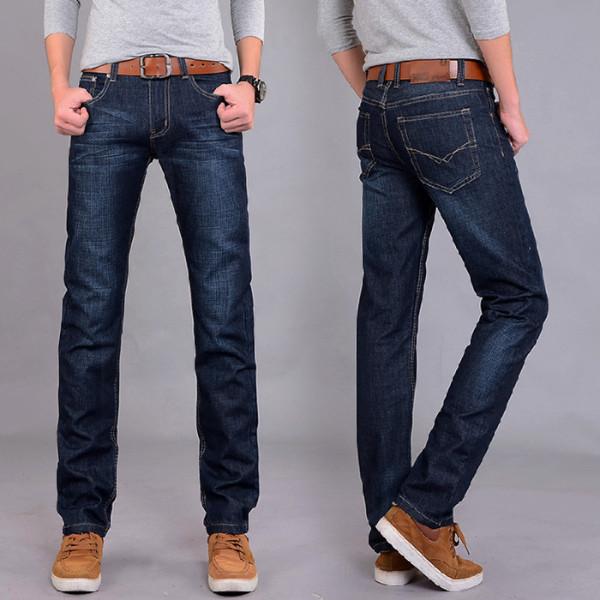 Summer Thin Section Long Trousers Men's Jeans Men Straight Loose Loose Casual Slim Trend Versatile Spring and Autumn New Models