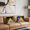 Cartoon B-Bill Cipher Cushion Cover Car Throw Pillow Case For Sofa Car Christmas Gift 40x40cm 45x45cm