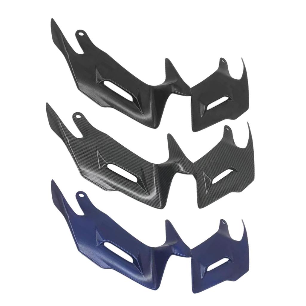 Carbon Fiber Front Winglet Fairing Cover Protector Aerodynamic Shield for Yamaha R