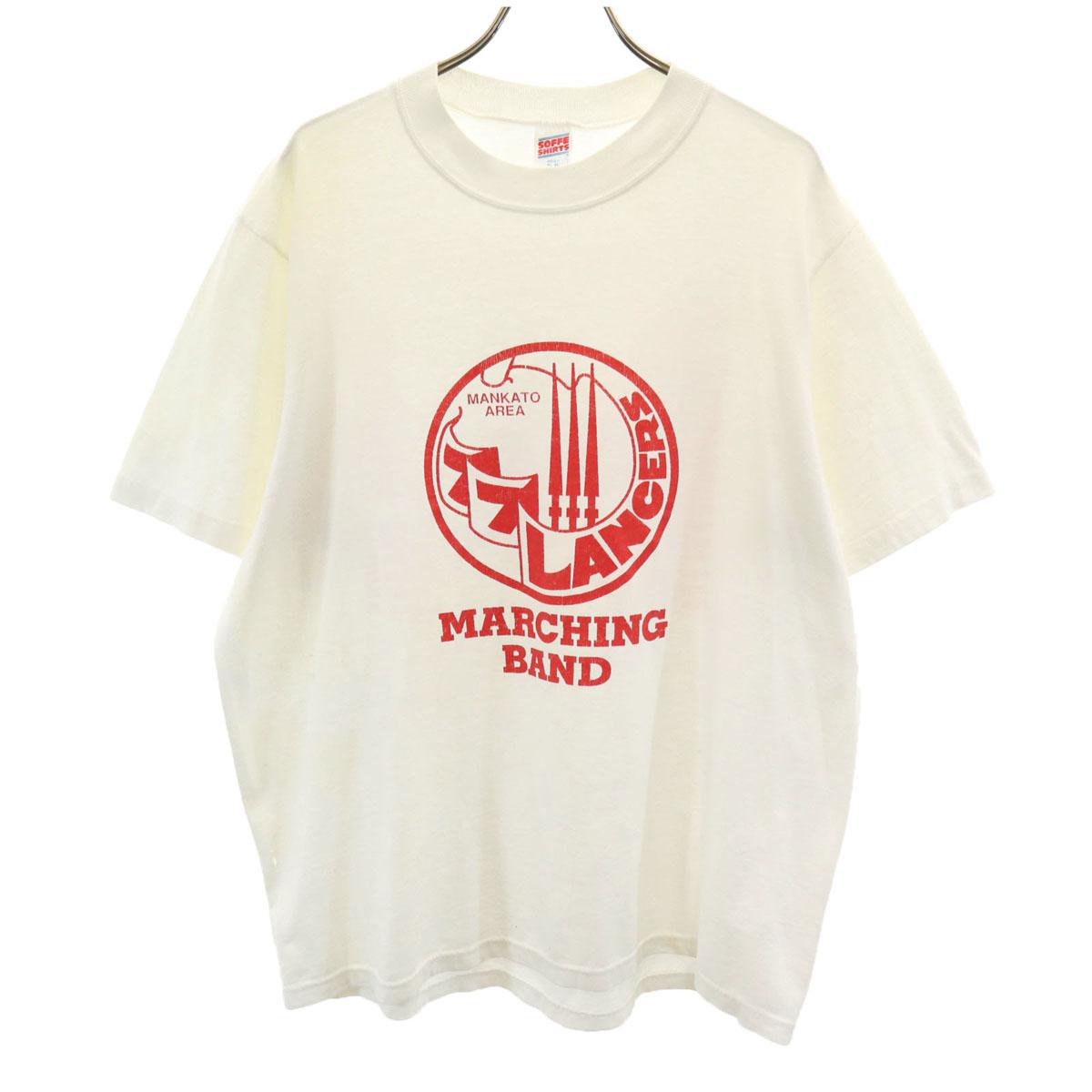 

SOFFE 90s Made in USA Old Short sleeve T-shirt XL white Single stitch Men s Used