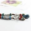 Tassel Earrings Necklaces Jewelry Set Geometric Tassel Forehead Headband  Women