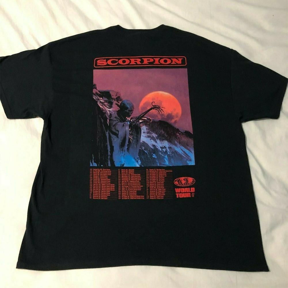 2018 Drake Scorpion World Concert Aubrey And The 3 Migos Tour T-Shirt Unisex T-Shirt M