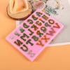 Alphabet Letter Shaped Silicone Molds Fondant Chocolate Mould Cake-Topper Decors
