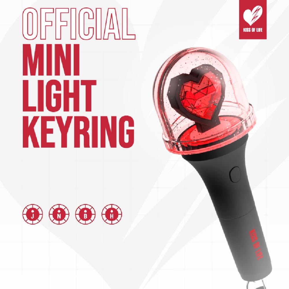 

KISS OF LIFE 1-й Мировой тур KISS ROAD Сеул Энкор Мини брелок-подсветка