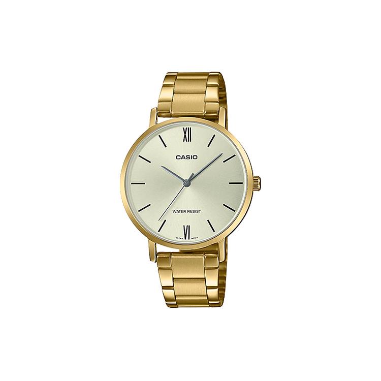 CASIO Women s Standard Series Gold Watch LTP-VT01G-9B LTP-VT01G-9B Gold Watch Case