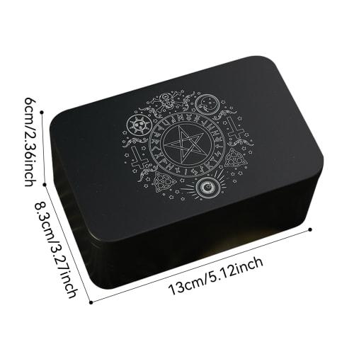 Tarot Card Case Holder, Tarot Card Holder - Card Storage Box, Portable Tarot Card Holder Box for Tarot Cards and Game Cards