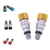 Premium Motocross Fork Air Bleeder Valves M5x08 With Cnc Anodized Aluminum Body For Showa And Kayaba Forks