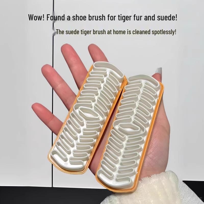 Suede Leather Shoe Care Brush Set with Eraser - Soft Bristle and Deerskin Brushes for Birkenstocks