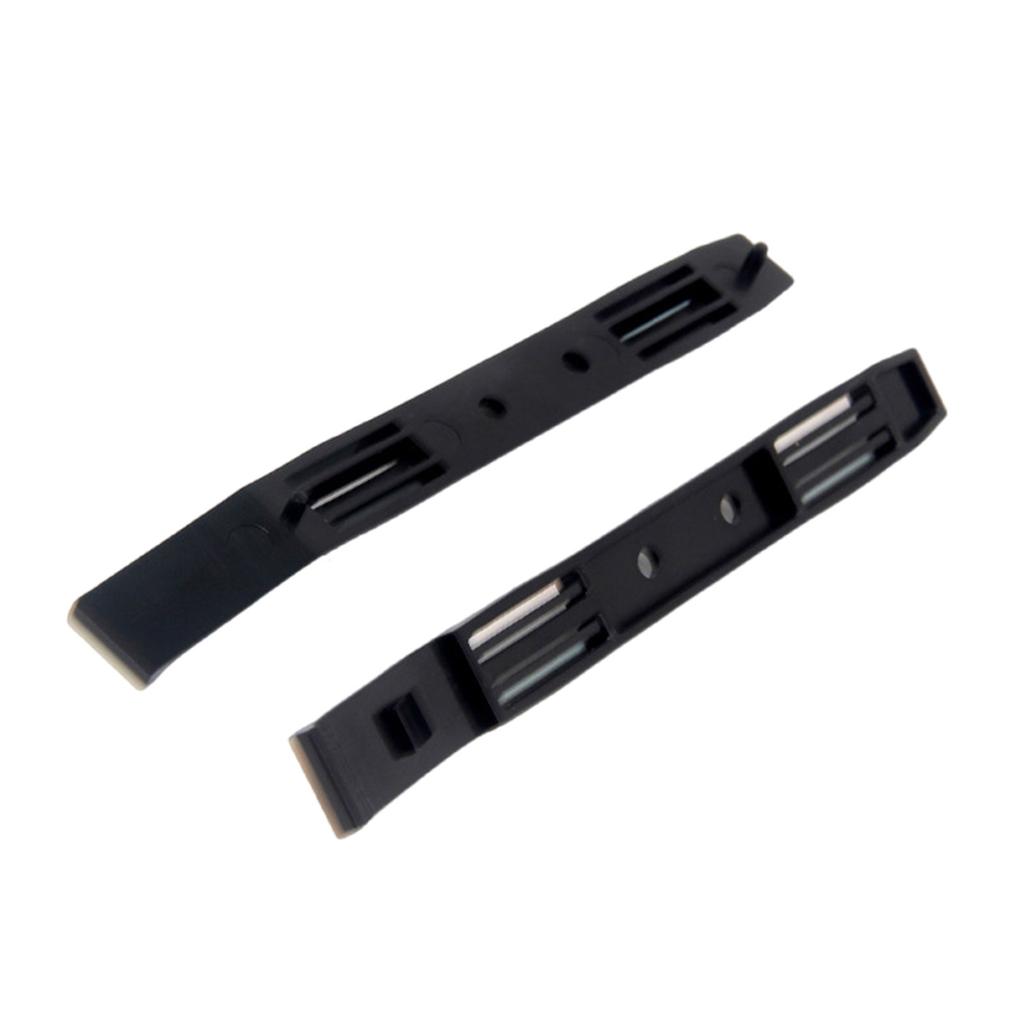 1 Pereche Șine de Montare Hard Disk pentru Șasiu pentru HDD SSD SATA3.0 de 2,5 și 3,5 inch Negru