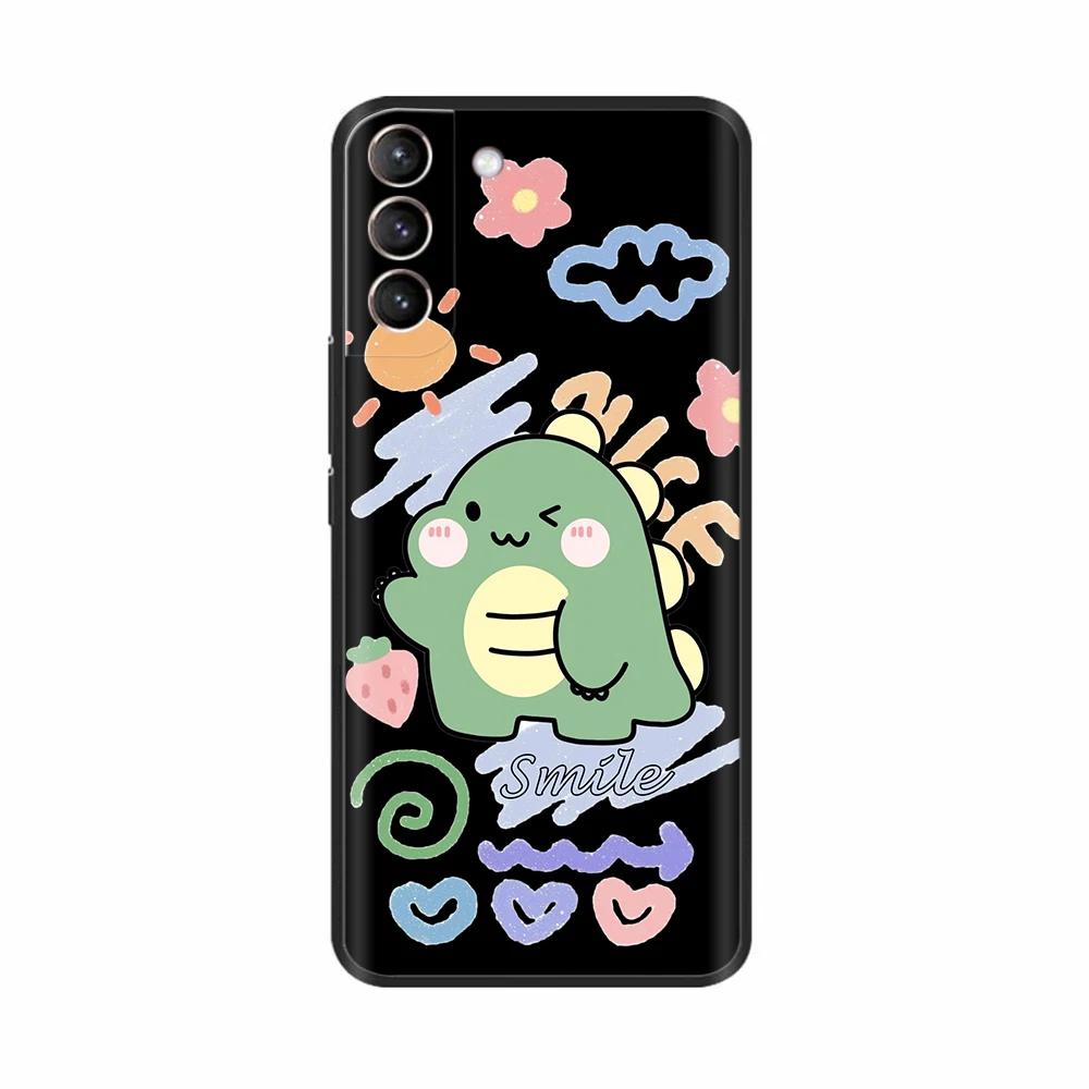 Shockproof Cover For Samsung Galaxy S21 S20 S23 S24 S25 FE Animals Painted Shell Bumper Cases Soft Silicone Back Cover Fundas