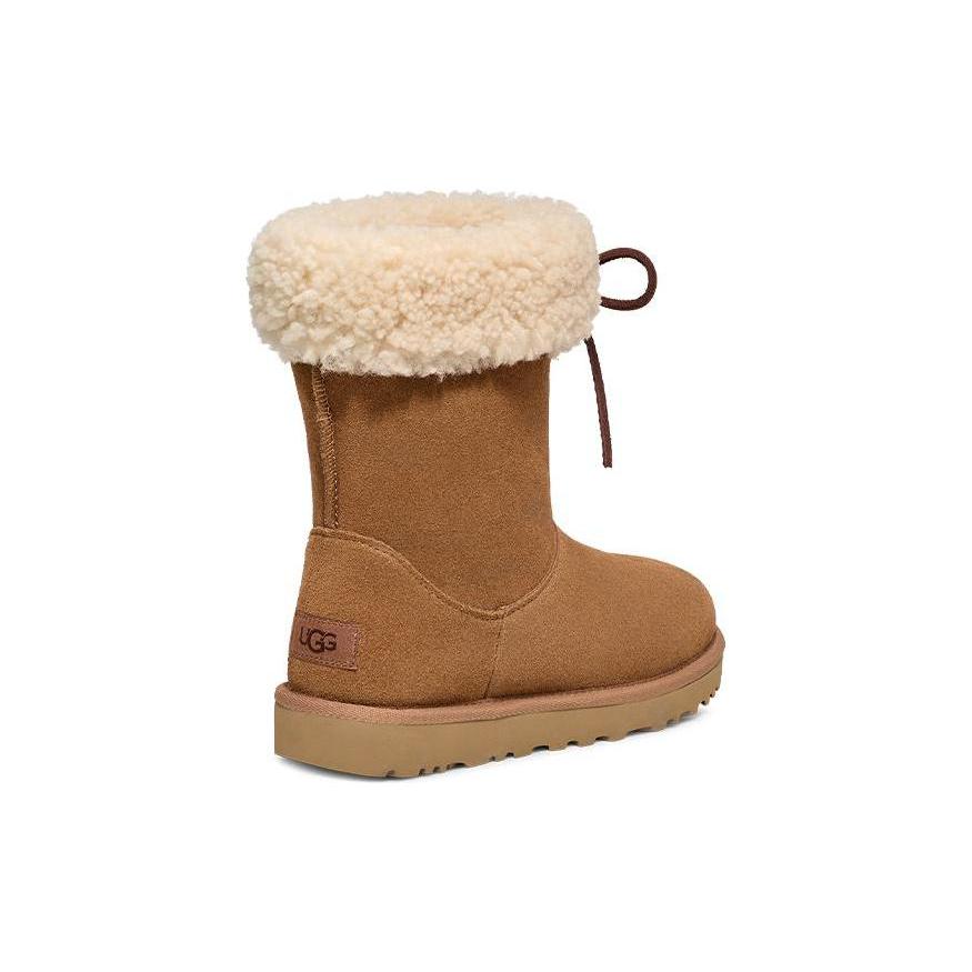 UGG Sarissa Shearling Short Boot 'Chestnut' Women's 1153511-CHE