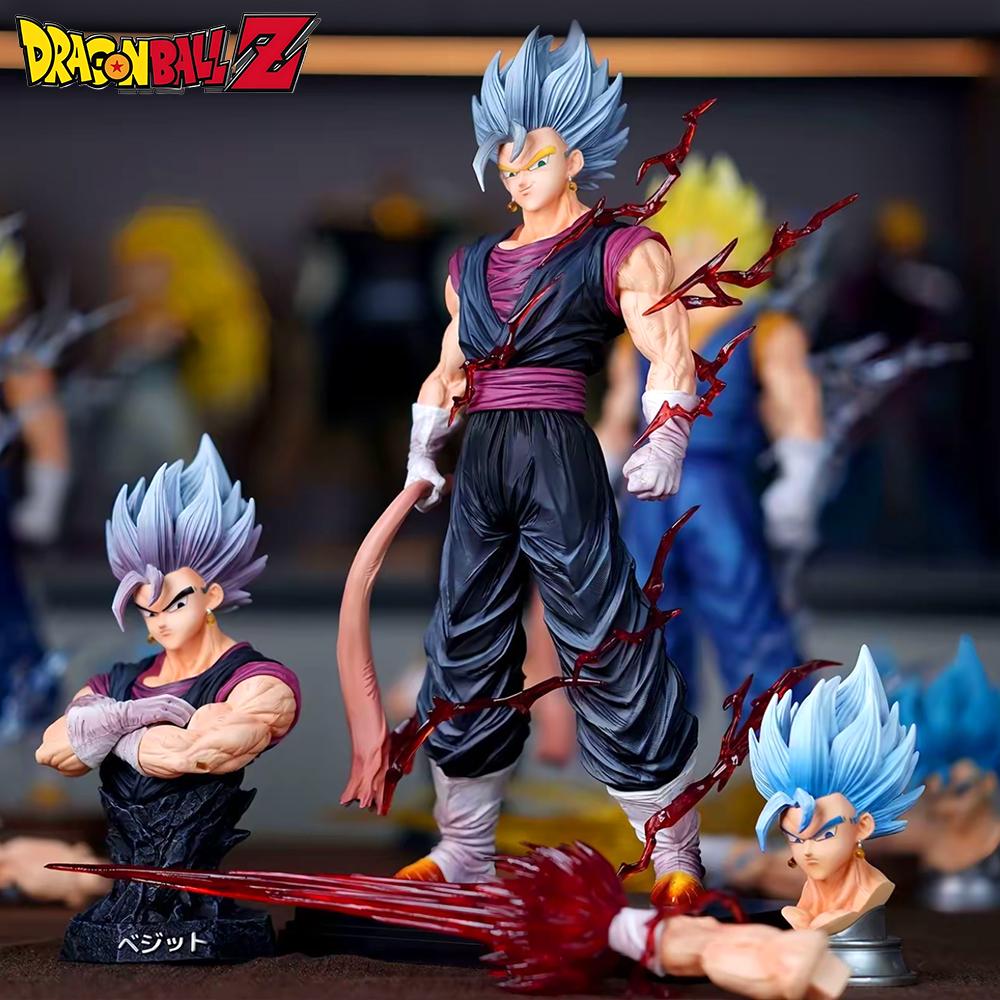 32cm/12.6in Anime Dragon Ball Figure Limited Color Vegetto Action Figures Pvc Statue Desktop Ornamen Collection Model Toys Gifts Round Sensory