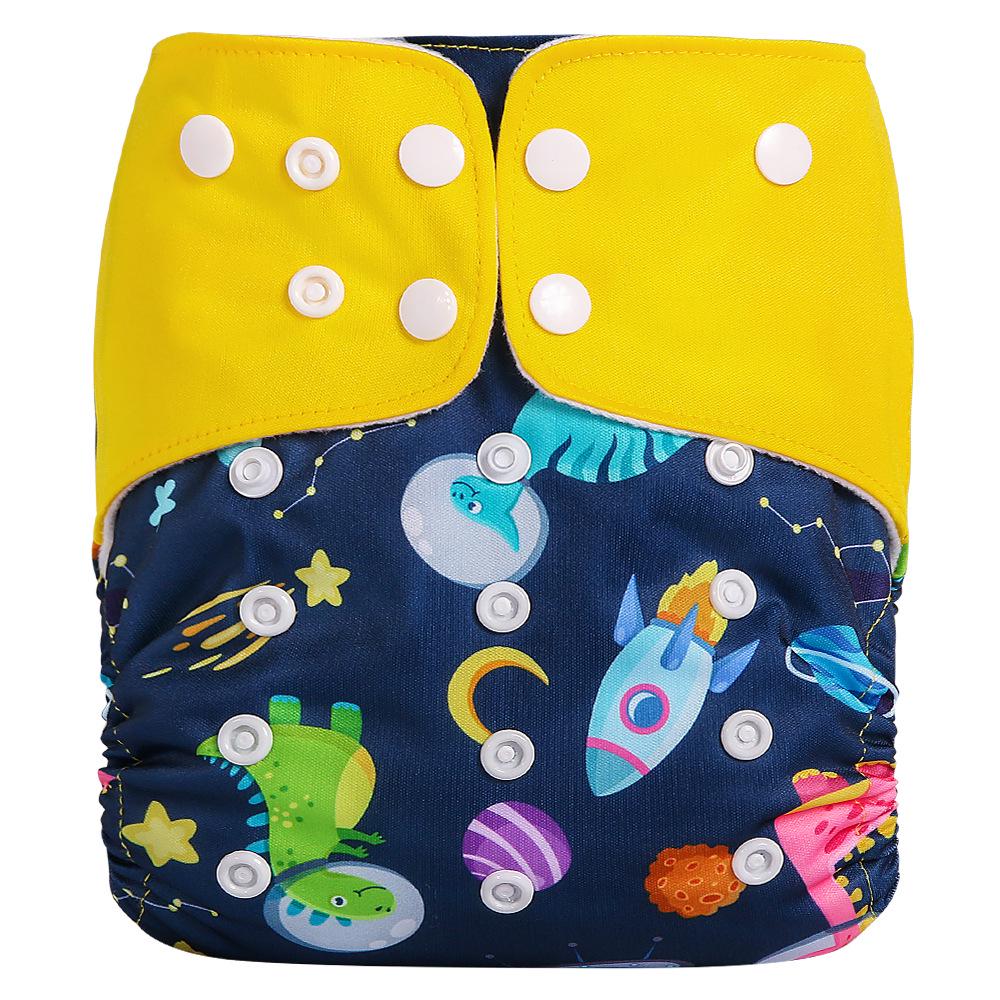 Babyshow Unisex Printed Washable Cloth Diapers & Training Pants for Summer