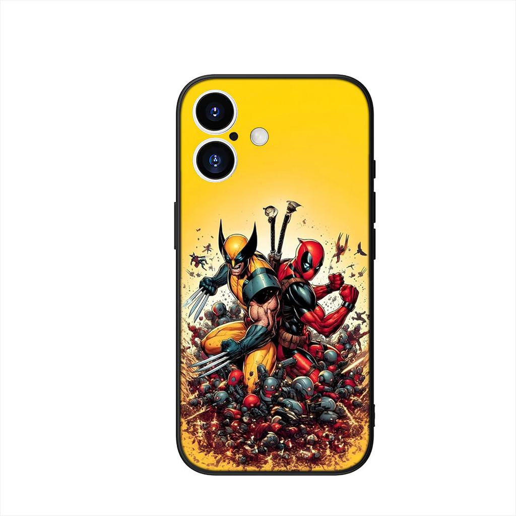 Phone Cover for Xiaomi Redmi 15C 15 A4 A5 9A 9T 10A 10C 9C NFC Note 11 9 10 Pro 8T Case Wolverine Marvel Deadpool Comics Casing