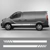 Car Door Stripes Stickers Camper Van Vinyl Decals For Renault Trafic 3 2 Fiat Talento Nissan NV300 Vauxhall Vivaro Accessories