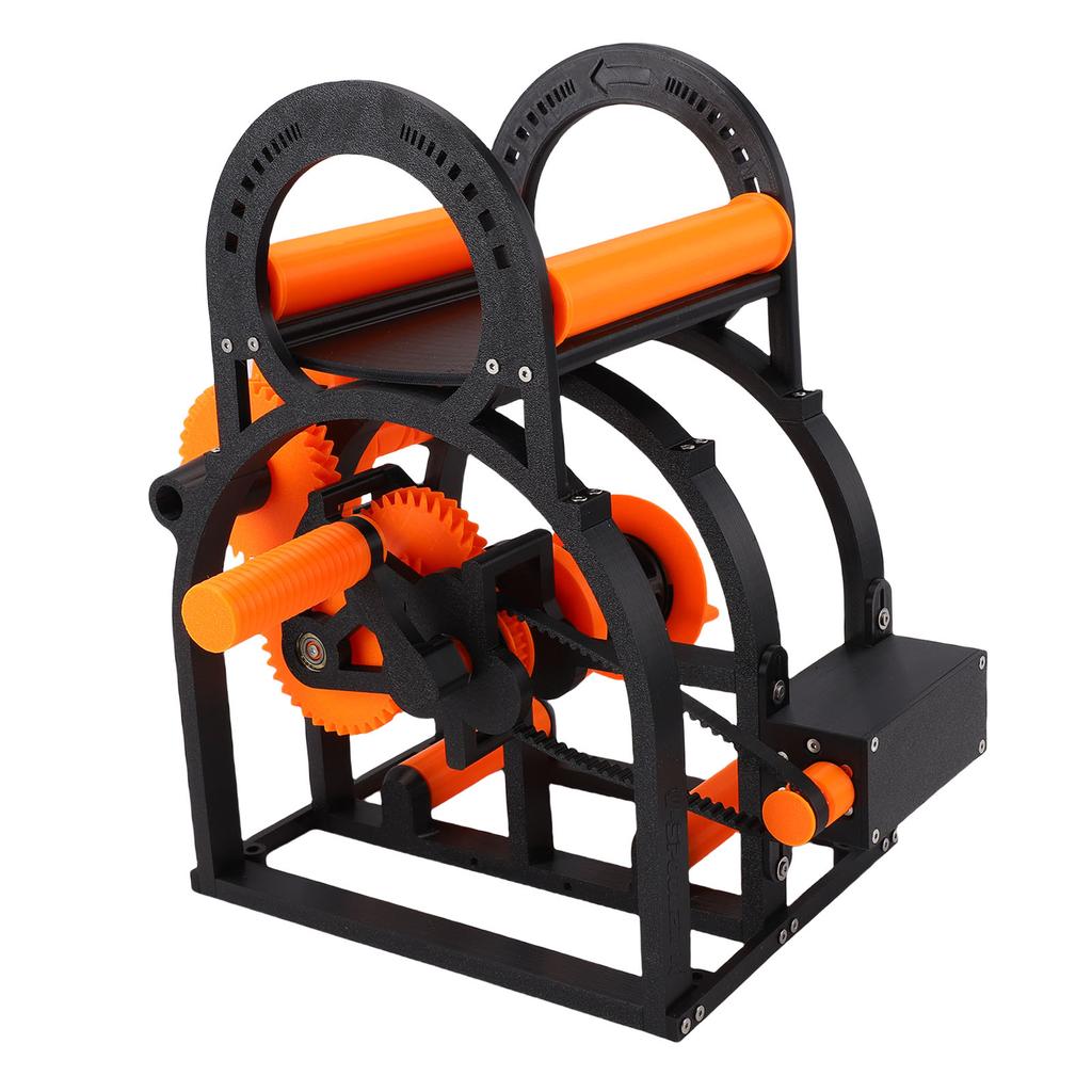 3D Filament Respooler Electric     20cm Spools Winder with Handle 3D Printing Supplies Orange