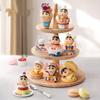 Crayon Shin-chan Snack Time Hand-painted Figure - Cake Decoration & Desk Ornament
