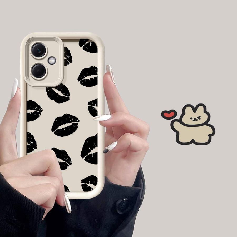 Phone Cover Case for Xiaomi Poco F8 X3 Pro X3 NFC C61 C50 C51 Lips Kiss Print