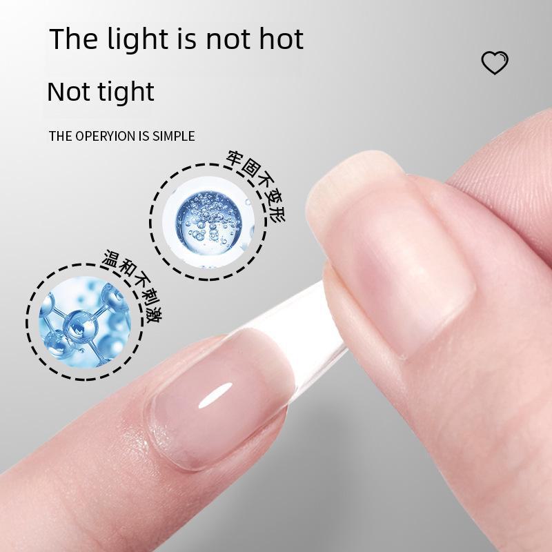 Solid Nail Art Adhesive Patches - Durable Glue for Nail Pieces