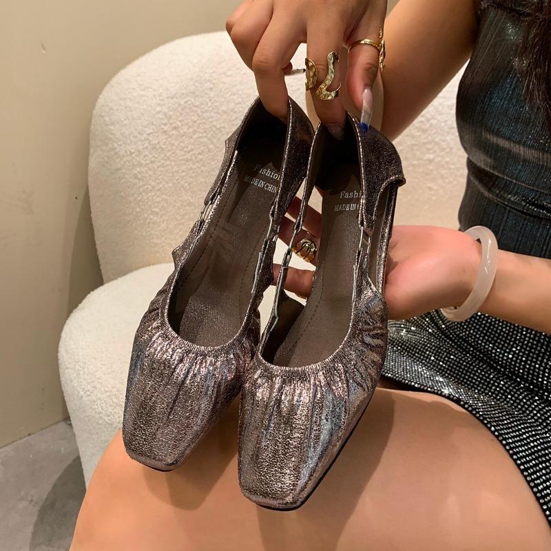 Fashion 2025 Hot Sale Ladies Shoes Shallow Women's Flats Fashion Casual New Best Seller Light Soft Bottom Comfortable Flat Low Heels