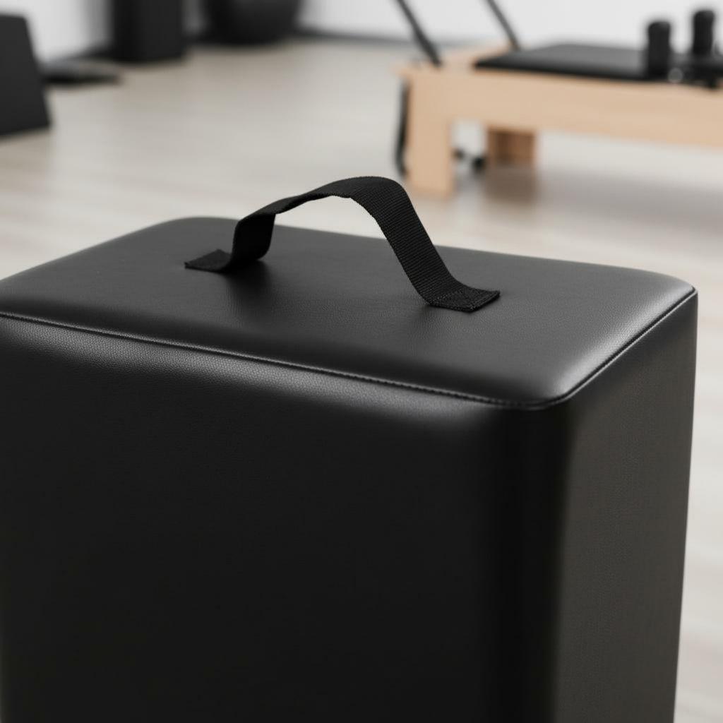 Pilates Moon Box Portable Handle Pilates Reformer Box Workout Block Multi-Use Training Aid Fitness Equipment Premium Materials