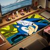 Sonic Vibes Print  Cushion Non-slip Laptop Tablet Big Mousepad XXL Mat Mini PC Playmat With Lock Edge