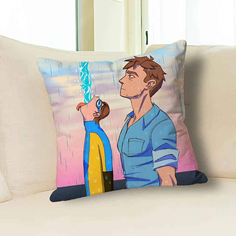

D-Dispatchs-S R-Robert Robertson Celebrity Merchandise All-Match Printed Pillow Case Sofa Car Office Room Decoration Protector 30cmx30cm