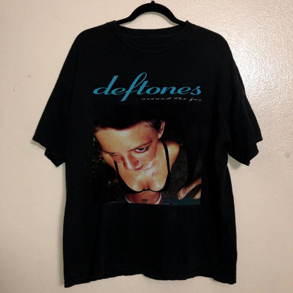 

Deftones around the fur Shirt Unisex Concert S5XL R338 Unisex T-Shirt L