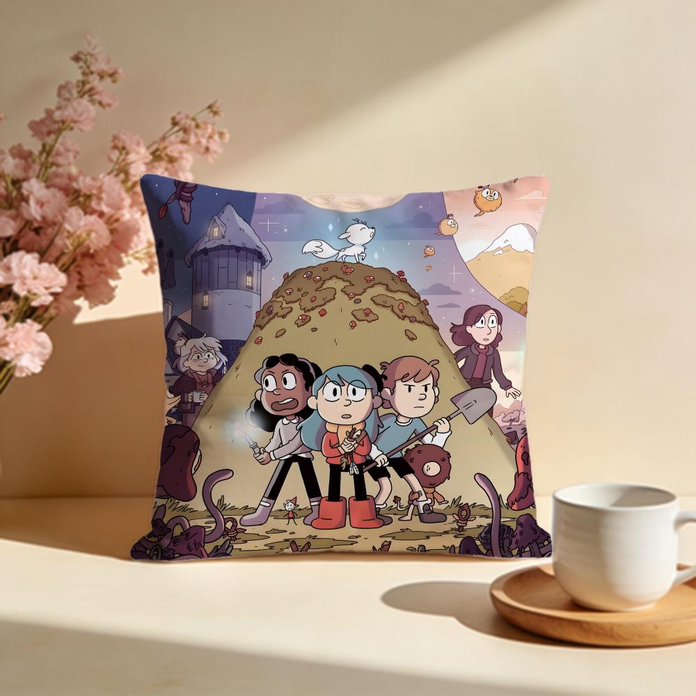 Popular HHildaful Cushion Cover Stylish Washable Pillow Cover Ideal for Couch Bedroom Car Decoration
