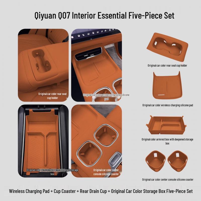 Changan Qiyuan Q07 Rear Seat Silicone Anti-Slip Table Pad