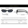 Uv400 Eyewear Versatile Unisex Sun Glasses Small Square Sunglasses Polarized Fashion Designer Eyepiece For Travel Fishing Daily