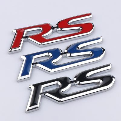 Car Sticker Emblem Badge RS Logo Decal For Ford