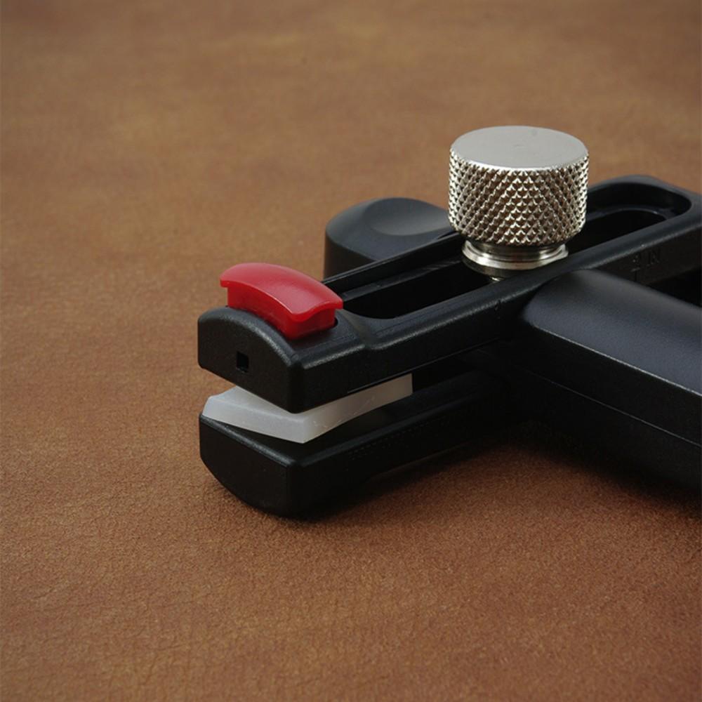 Adjustable Leather Strip Cutting Tool with Clear Scale Leather Cutter Leather Strap String Belt Cutter Hand Leather Craft Tool
