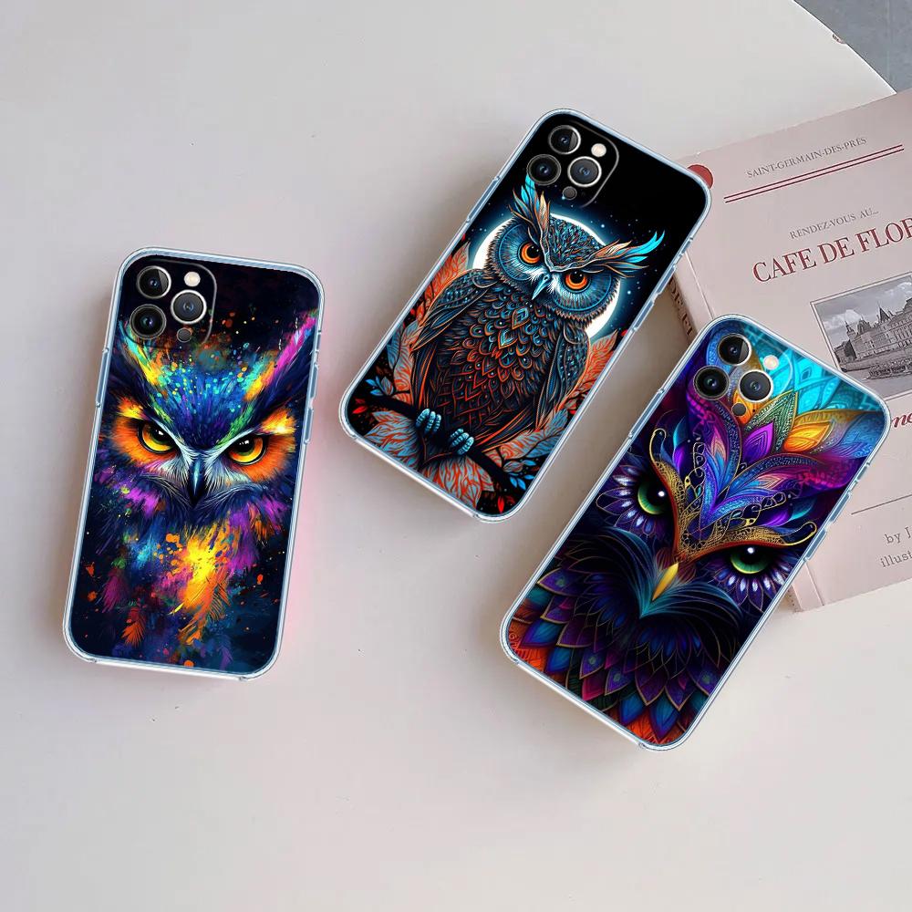 PP15 Cartoon Owl Phone Case for Motorola Moto G10 G20 G30 G31 G32 G34 G35 G41 G42 G50 G51 G52 G55 G60 G60S G62 G71 G72 G75