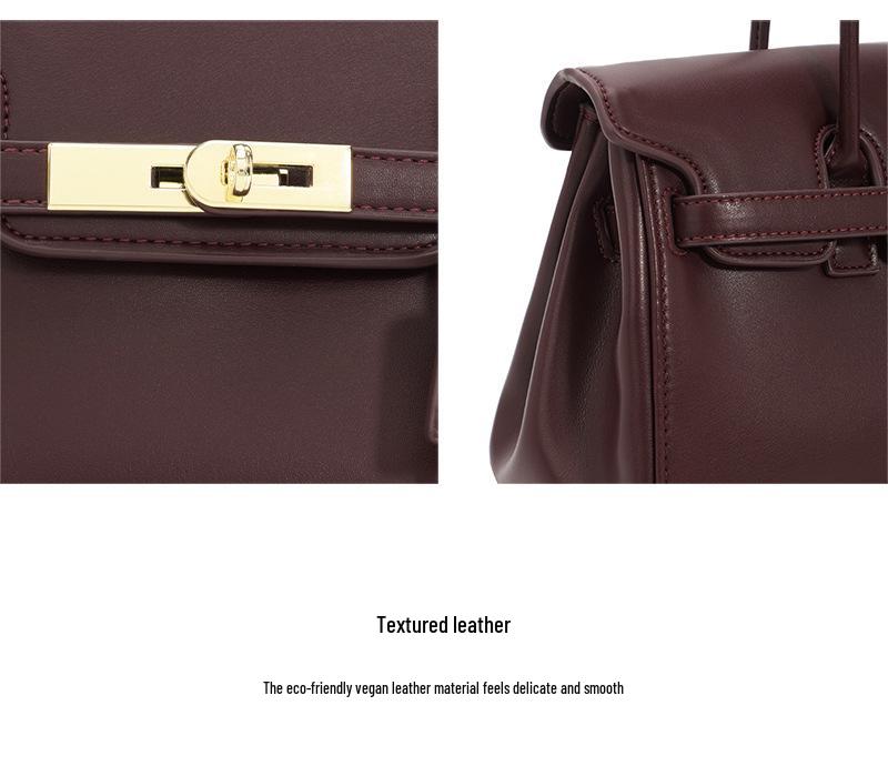 JWPEI Yara Genuine Leather Baguette Shoulder Bag - 2025 New Design for Women