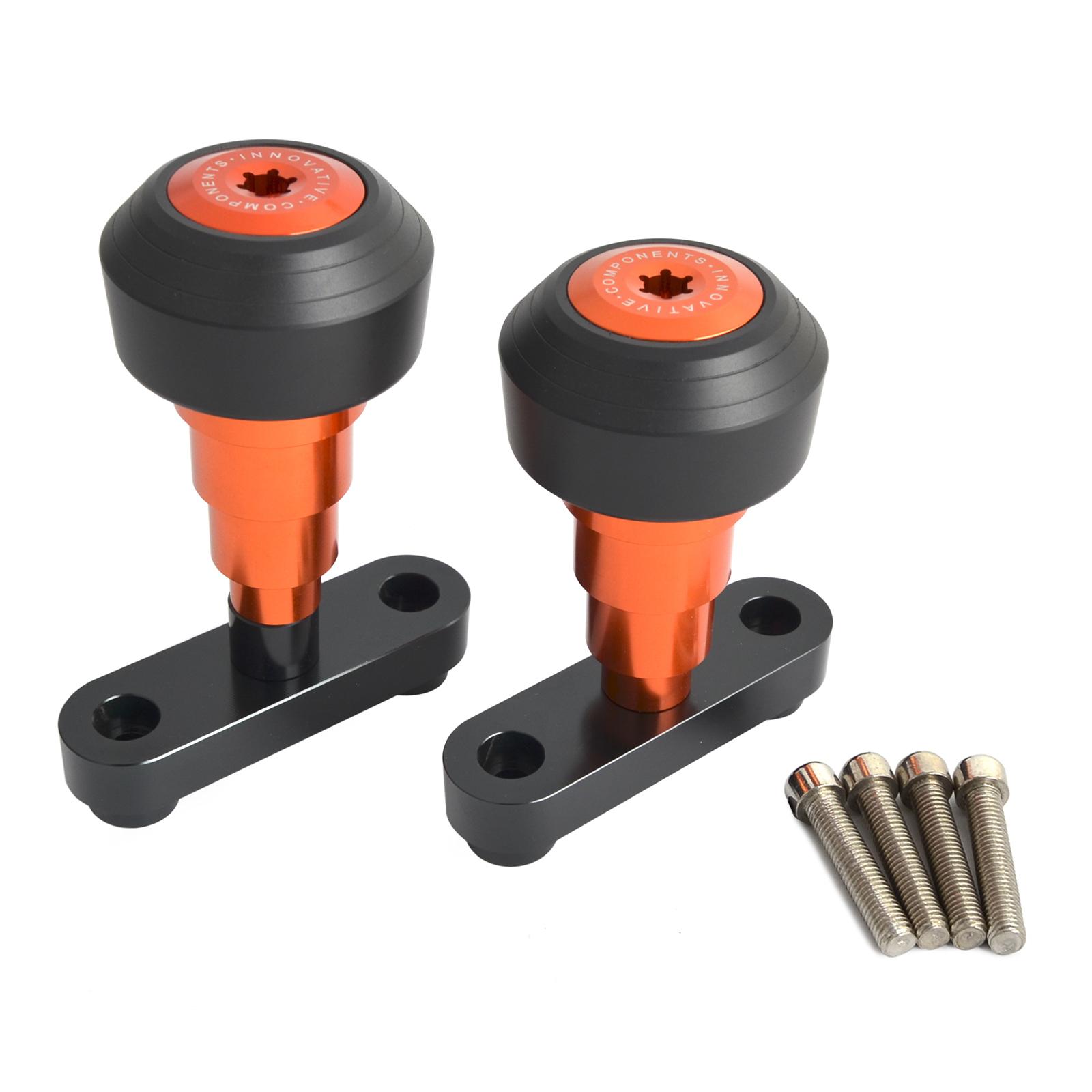 For KTM 390 Duke 2013-2018 Duke 125 200 2012-2017 Motorcycle Frame Sliders Crash Protector For KTM Duke 125 200 390 оранжевый