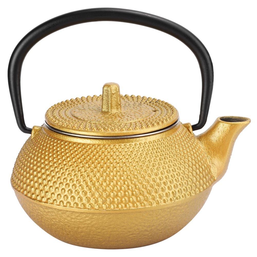 Stovetop Cast Iron Teapot Stainless Steel Infuser Japanese Tetsubin Kettle Tea Brewing