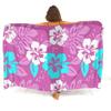 Summer Lightweight Women'S Sarong Shawl Polynesian Customizable Pattern Beach Essential Sun And Windproof Cape