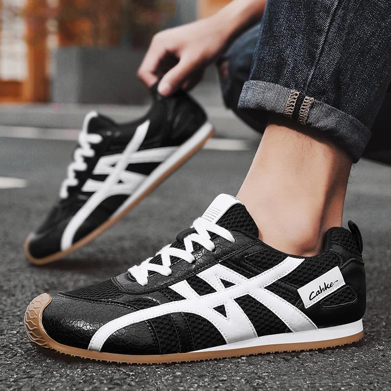 Korean Style Thick Bottom White Sneakers Men's Summer New Casual Street Photography Shoes Student Leisure Fashion Sneakers