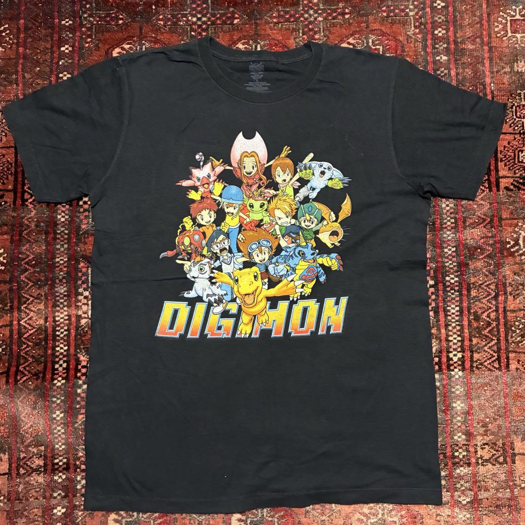 

[USED] DIG MON Digimon Anime Game T-Shirt Short Sleeve L
