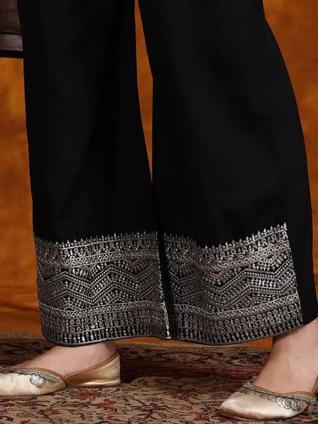 Women Designer Party Wear Georgette Kurta Palazzo Dupatta Set Indian Bollywood Salwar Suit Kurti