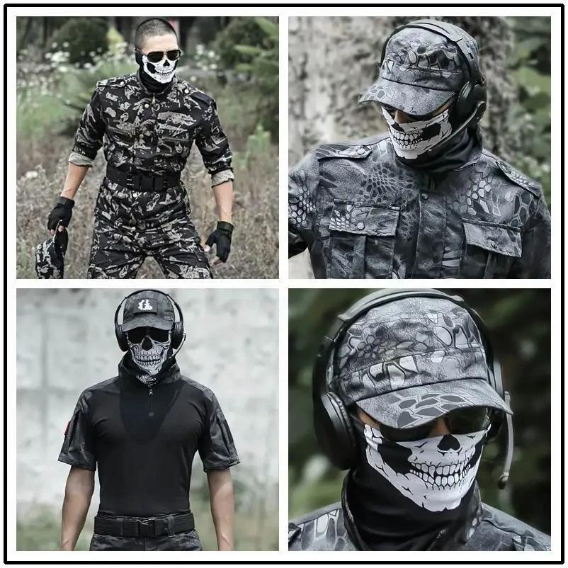 Bandana Nákrčník Jízda Kempování Šátek Cyklistika Venkovní Lebka Bezešvá Kukla Magický Šátek Pánské Dámské Ochrana proti slunci