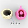 Concrete Vase Silicone Molds DIYs Flowerpot Mould Ornament Making Flower Girl Plaster Epoxy Resin Castings Molds Decors