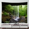 Natural Cave Ocean Landscape Printing Pattern Tapestry Home Living Room Dormitory Wall Decor Background Cloth Tapestry