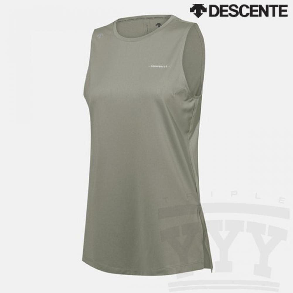 

DeScent Women S baSic SleeveleSS Sp222tSt42 Khk P390073004 KHK/85
